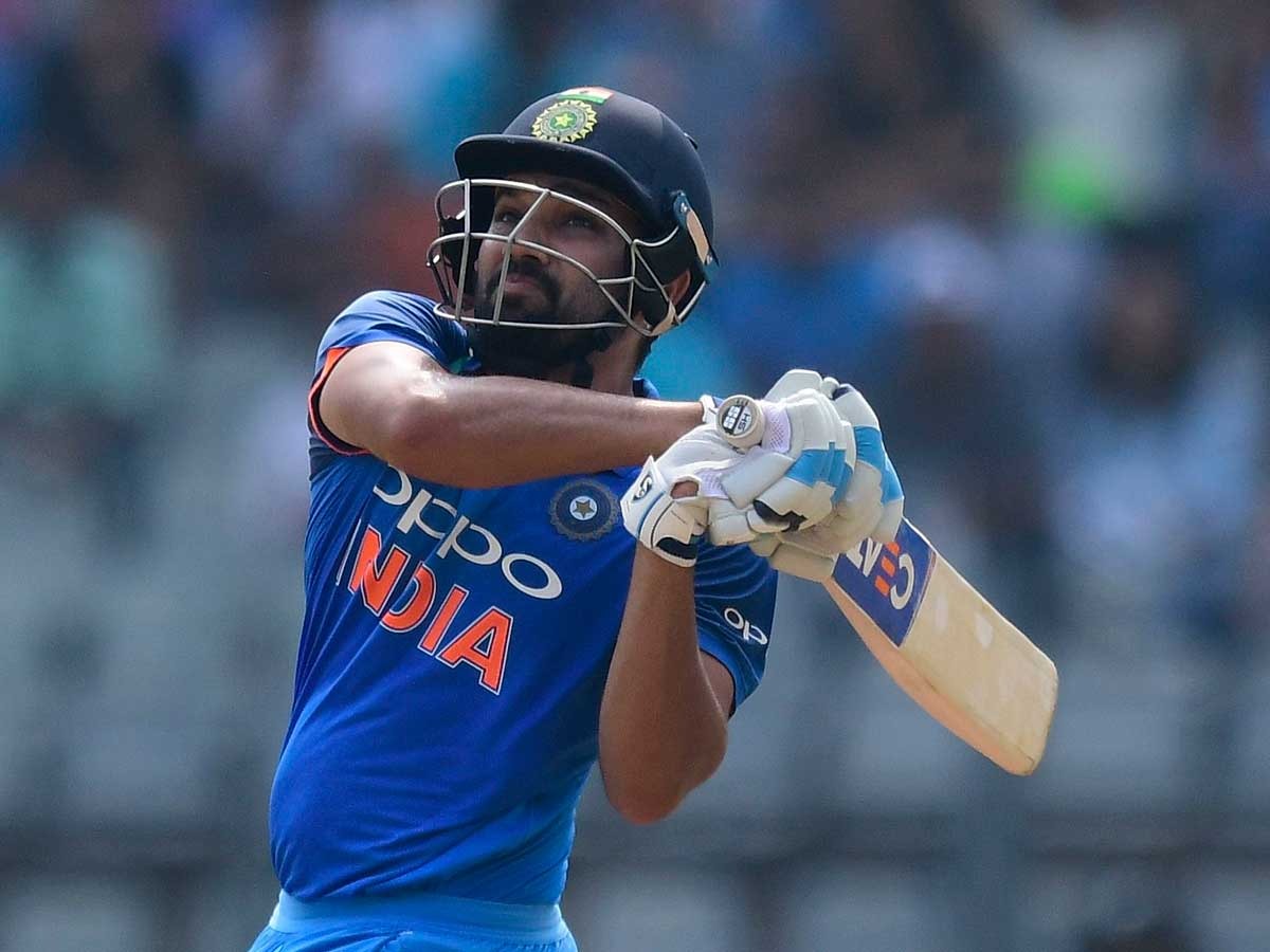 Rohit Sharma became the 3 Indian to hit most sixes in ODIs. With 8 coming against West Indies in Guwahati, Rohit now has 190 sixes under his name and only behind Sachin Tendulkar (195) and MS Dhoni (210)