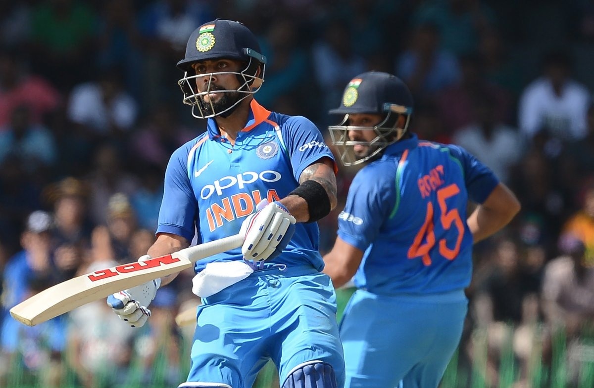 For the fourth time in ODI cricket, Kohli and Rohit scored centuries in an innings