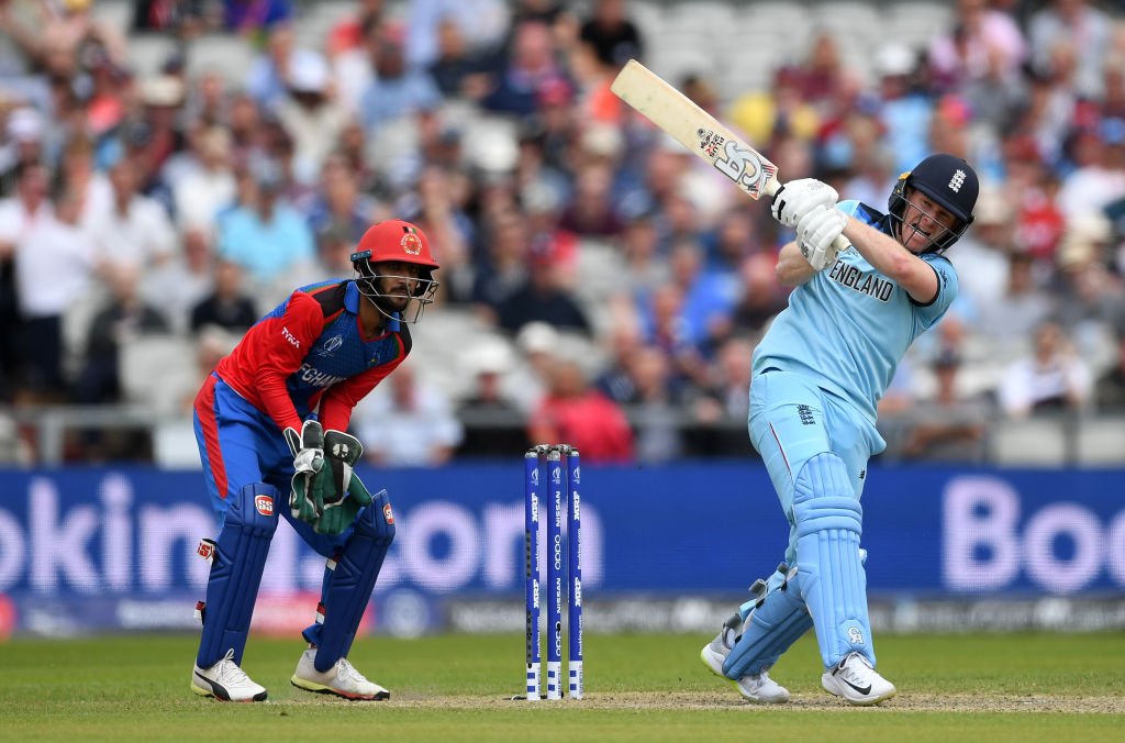 Batting at No 4, Captain Morgan took just 57 balls to slam a century. It was his maiden ton at ICC Cricket World Cup