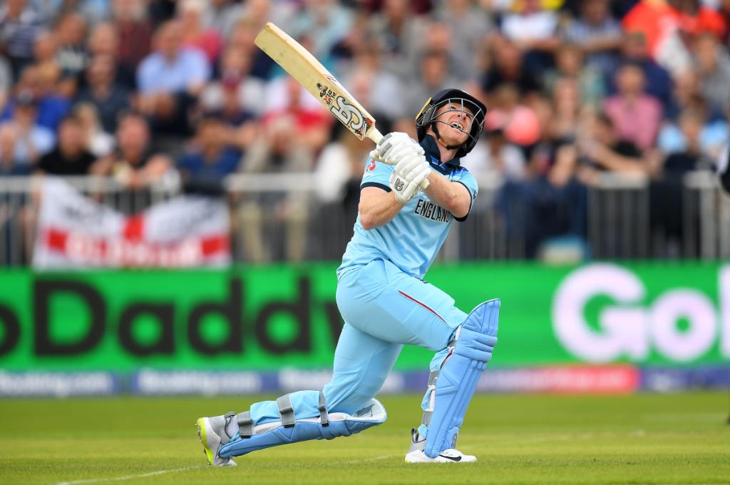 Eoin Morgan went past 200 sixes in ODIs and raced away to his 13th ODI