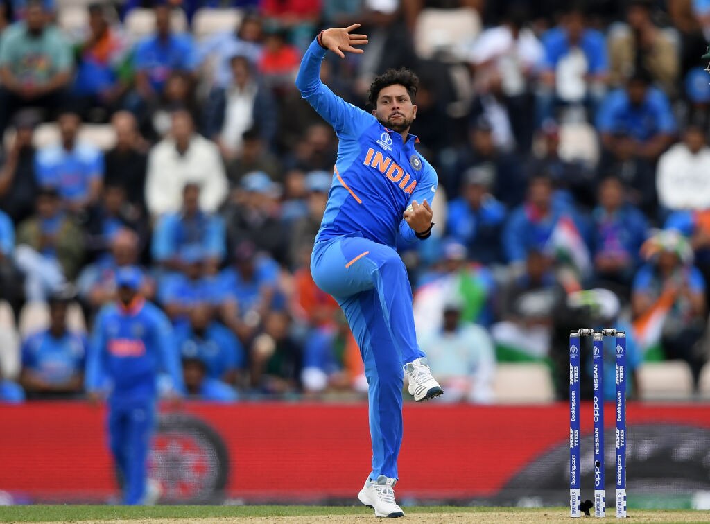 Left-arm spinner Kuldeep Yadav (149 wickets) needs to take one more wicket to complete 150 wickets in international cricket