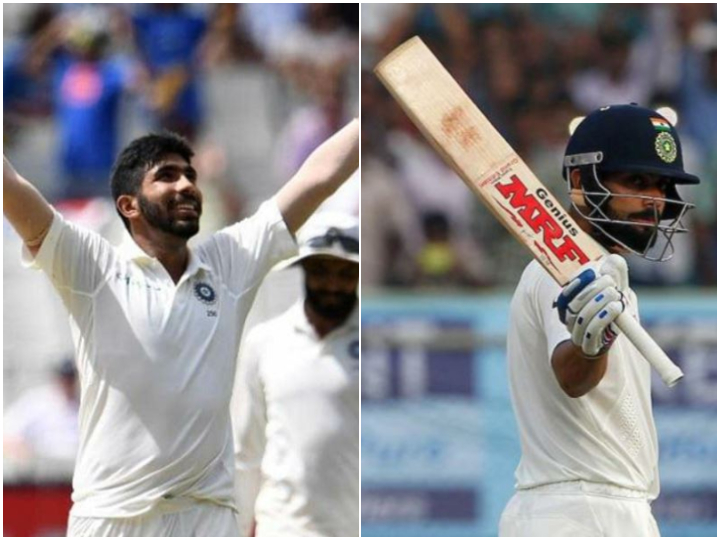 icc test rankings virat kohli maintains lead jasprit bumrah enters top 10 ICC Test Rankings: Virat Kohli Maintains Lead, Jasprit Bumrah Enters Top 10