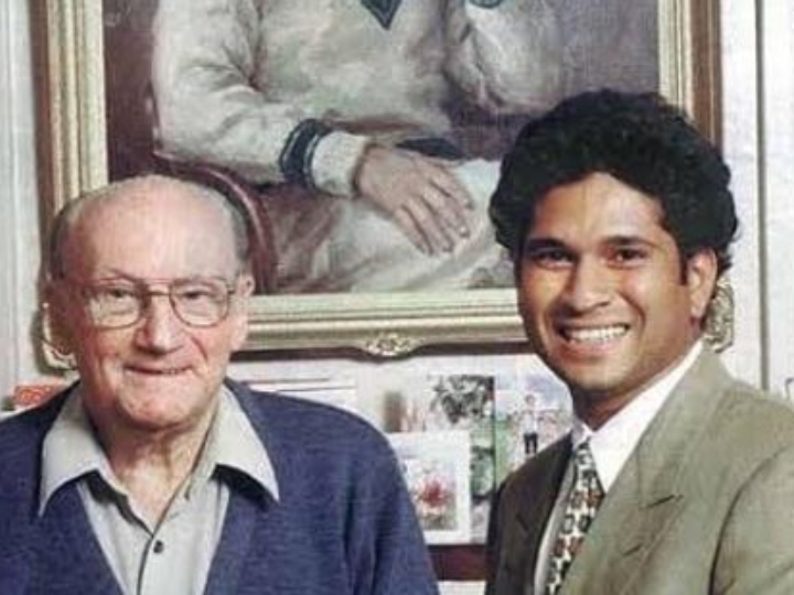 Sachin Tendulkar Pays Tribute To 'The Don' Sachin Tendulkar Pays Tribute To 'The Don'