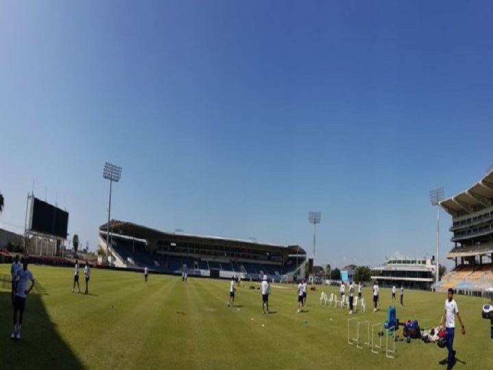 team india gear up for 2nd test against windies with practice session at sabina park in jamaica Team India Gear Up For 2nd Test Against WI With Practice Session At Sabina Park In Jamaica