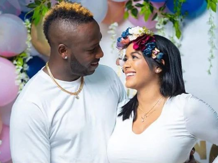 watch andre russell announces arrival of first baby in unique way WATCH: Andre Russell Announces Arrival Of First Baby In Unique Way