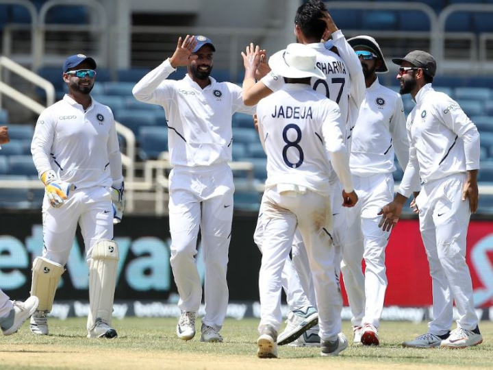 ind vs wi 2nd test lunch brooks blackwood take windies to 145 4 as india inch closer to win IND vs WI, 2nd Test, Lunch: Brooks, Blackwood Take Windies to 145/4 As India Inch Closer To Win