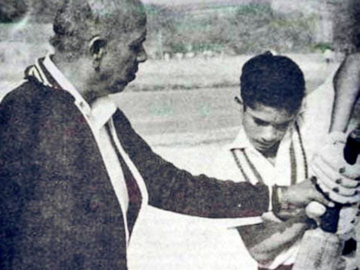 sachin tendulkar remembers coach ramakant achrekar on teachers day Sachin Tendulkar Remembers Coach Ramakant Achrekar on Teacher's Day