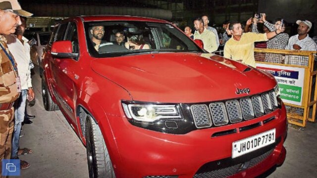 MS Dhoni Spotted Driving His Rs 1.12 Crore 