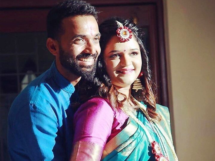 ajinkya rahane becomes father blessed with a baby girl Ajinkya Rahane Becomes Father, Blessed With A Baby Girl