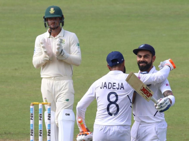 ind vs sa kohli jadeja solid partnership put india in drivers seat says mayank IND vs SA: Kohli-Jadeja Solid Partnership Put India In Driver's Seat, Says Mayank