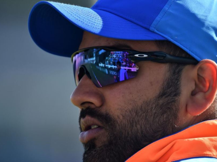 watch rohit sharma takes a cheeky dig at reporters post maiden test double ton WATCH: Rohit Sharma Takes A Cheeky Dig At Reporters Post Maiden Test Double Ton