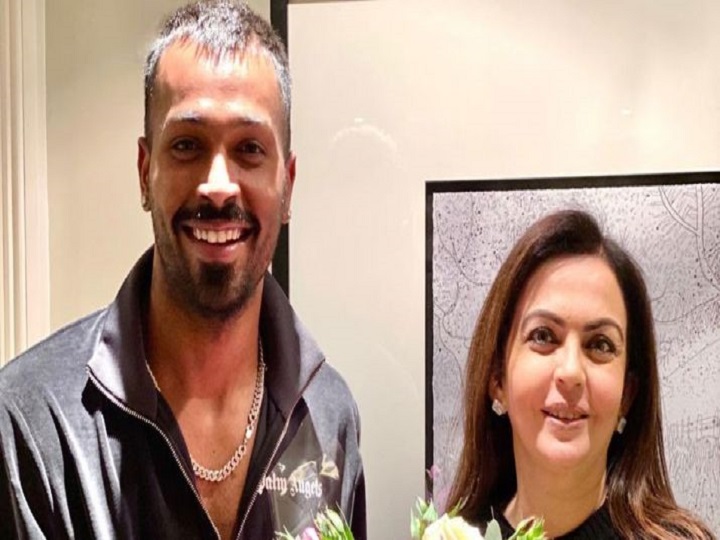 Hardik Pandya Expresses Gratitude Towards MI Owner Nita Ambani For Visiting Him In Hospital