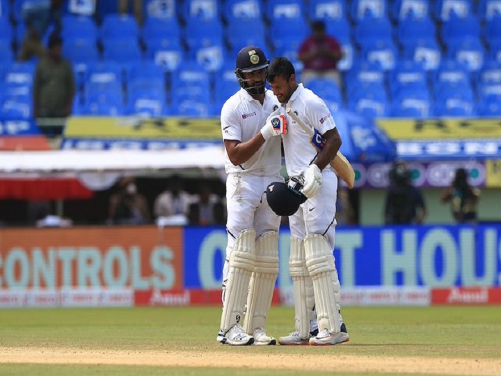 ind vs sa 1st test rohit mayank become 3rd indian opening pair to register 300 run stand in test cricket IND vs SA, 1st Test: Rohit-Mayank Become 3rd Indian Opening Pair to Register 300-run Stand In Test Cricket