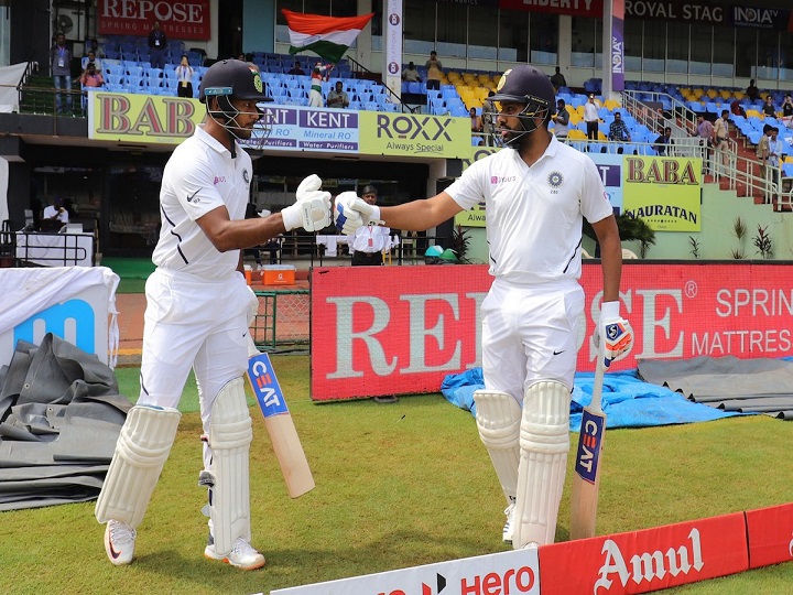 ind vs sa 1st test day 2 rohit mayank mammoth 300 plus opening stand powers india to 324 1 at lunch IND vs SA, 1st Test, Day 2: Rohit-Mayank Mammoth 300-plus Opening Stand Powers India To 324-1 At Lunch