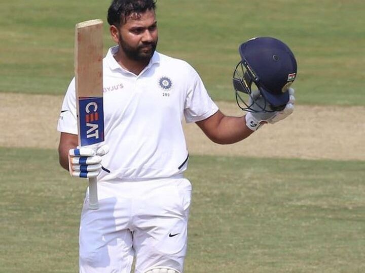 twitter hails g o a t rohit sharma for his maiden ton as test opener Twitter Hails 'G.O.A.T' Rohit Sharma For His Maiden Ton As Test Opener