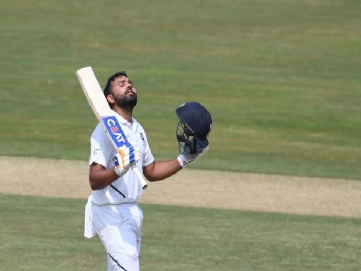 Rohit Sharma Becomes First Indian Batsman To Hit 9 Or More Sixes In A Test Match