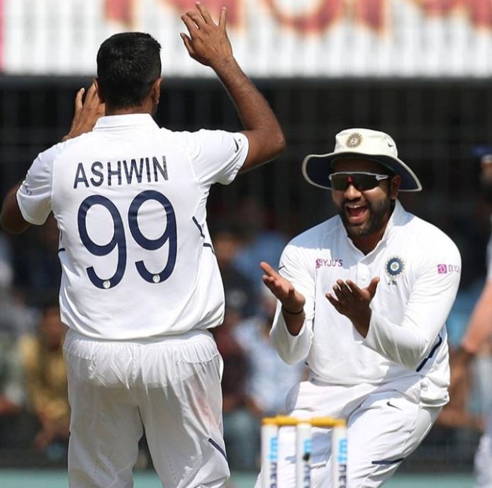 He achieved the feat during the second session of the first Test against Bangladesh at the Holkar Cricket Stadium as he cleaned up skipper Mominul Haque for 37