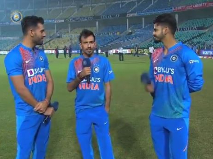 bade besharam aadmi ho chahal trolls deepak chahar for breaking his t20i record 