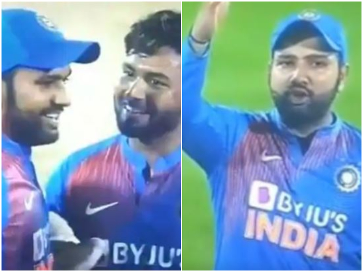 watch rohit abuses during 2nd t20i vs bdesh after tv umpires blunder WATCH: Rohit Abuses During 2nd T20I Vs B'desh After TV Umpire's Blunder