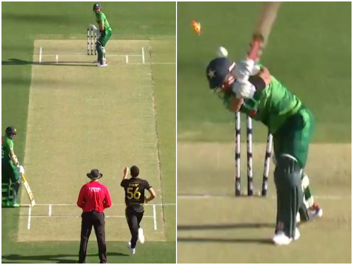 watch starcs toe crushing thunderbolt stuns pakistan batsman WATCH: Starc's 'Toe-Crushing' Thunderbolt Stuns Pakistan Batsman