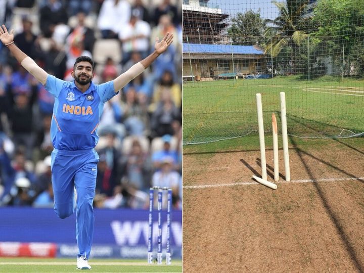 Jasprit Bumrah Shares Photo Of Broken Stumps After Practice