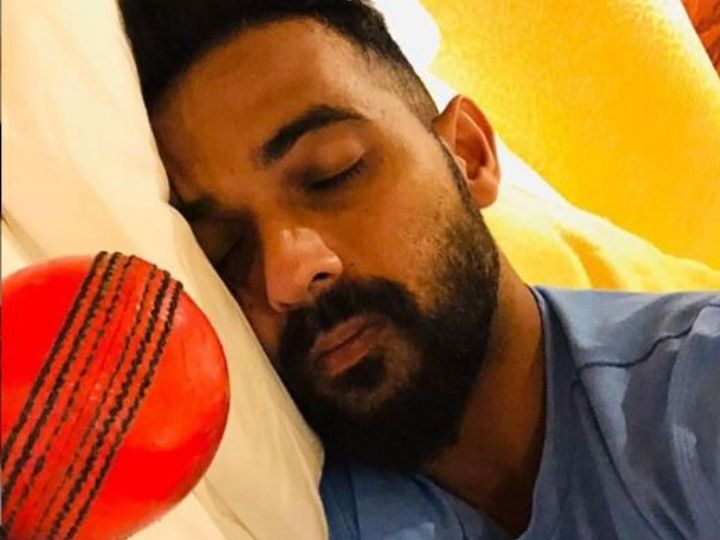 Kohli, Dhawan Reacts Wittily To Rahane's 'Dreaming About Historic Pink Ball Test' Pic kohli dhawan reacts wittily to rahanes dreaming about historic pink ball test pic Kohli, Dhawan Reacts Wittily To Rahane's 'Dreaming About Historic Pink Ball Test' Pic