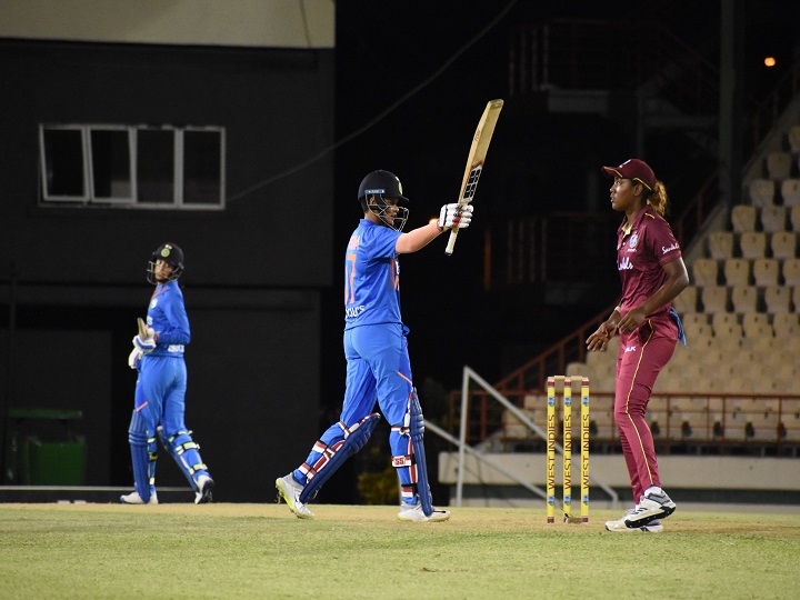 ind w vs wi w 2nd t201 shafali half ton deepti 4 fer help india thrash windies by 10 wickets IND-W vs WI-W, 2nd T20I: Shafali Half Ton, Deepti 4-fer Help India Thrash Windies By 10 wickets