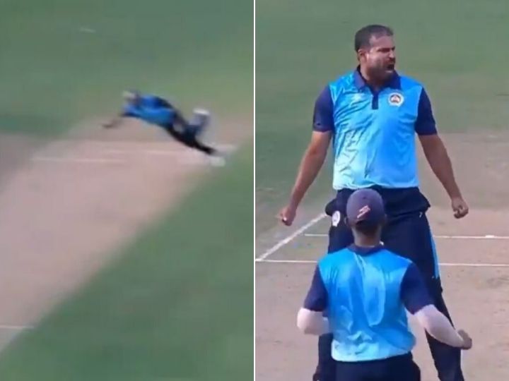 'Ye Pathan k hath hai thakur': Rashid Khan Amazed With Yusuf Pathan's Blinder | WATCH