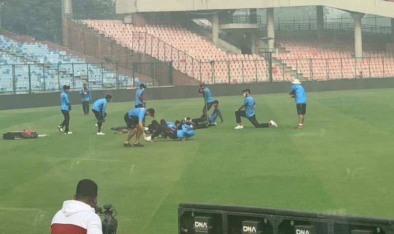 Although the air quality in the National Capital Region has gotten hazardous, BCCI president Sourav Ganguly confirmed that the match will go ahead as planned
