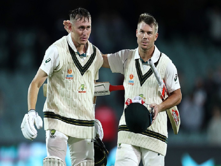 aus vs pak 2nd test warner labuschagne tons help aussies post 302 1 at stumps AUS vs PAK, 2nd Test, Day 1: Warner, Labuschagne Tons Power Aussies To 302-1 At Stumps