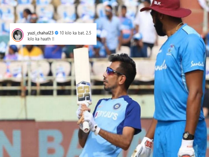 kohli takes friendly dig at chahal after leggie posts witty captioned pic with pollard Kohli Takes Friendly Dig At Chahal After Leggie Posts Witty Captioned Pic With Pollard