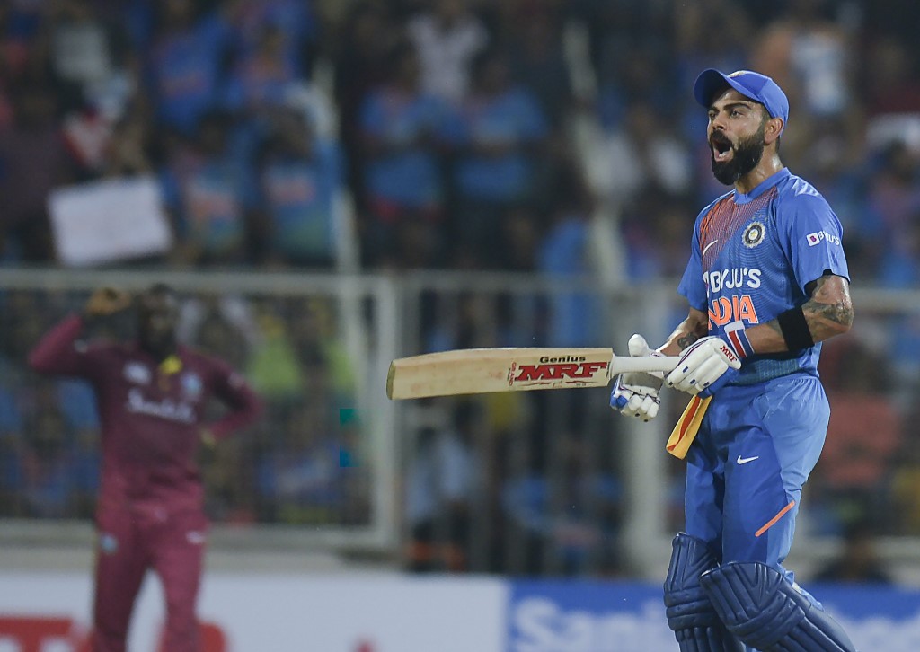 Kohli, in the ongoing second T20I against West Indies at Greenfield International Stadium on Sunday, came to bat at number four and played a knock of 19 runs off 17 balls