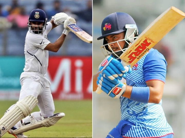 ranji trophy 2019 20 rahane shaw in mumbai squad suryakumar named captain Ranji Trophy 2019-20: Rahane, Shaw In Mumbai Squad; Suryakumar Named Captain