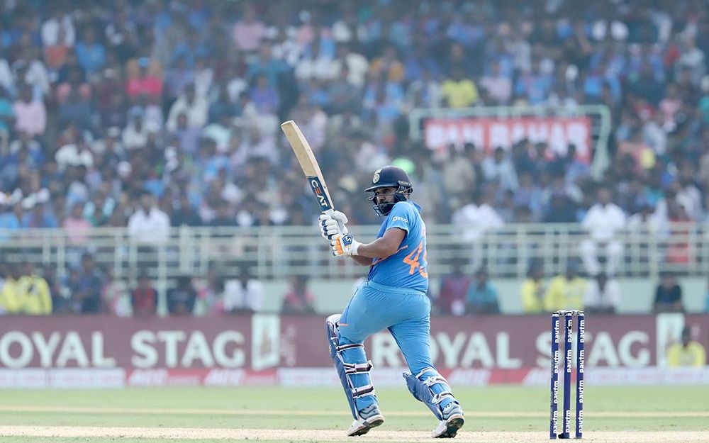 Rohit slammed his 28th ODI century, which was his seventh ton this year