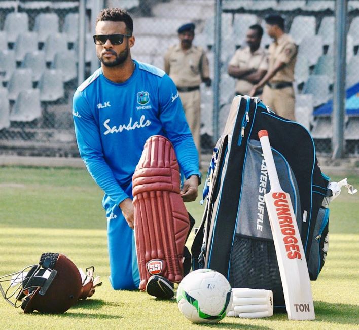 He brought up the 3,000 run mark in his 67th ODI innings for Windies