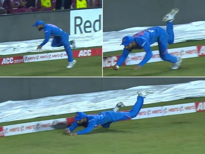 WATCH: Kohli Screamer Lights Up Gloomy Day For Men-In-Blue
