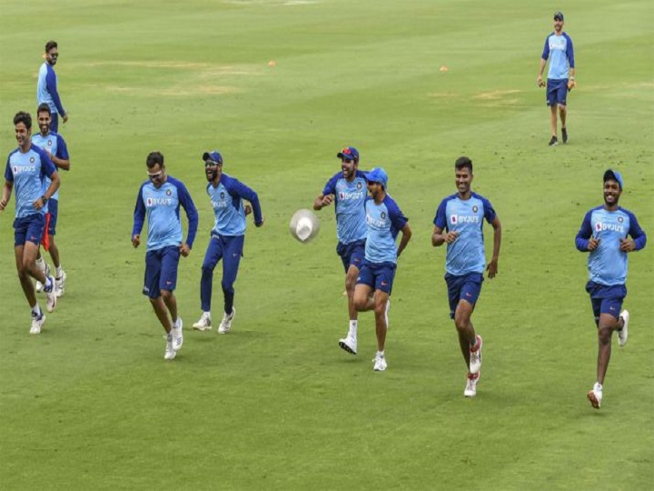 ind vs wi indian team takes fitness standards to another level with new running drill watch IND vs WI: Indian Team Takes Fitness Standards To Another Level With New 'Chase Drill' | Watch