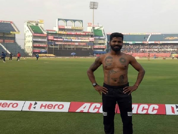 ind vs wi ardent kohli fans inks 16 tatoos of indian skipper on body IND vs WI: Ardent Kohli Fans Inks 16 Tatoos Of Indian Skipper On Body