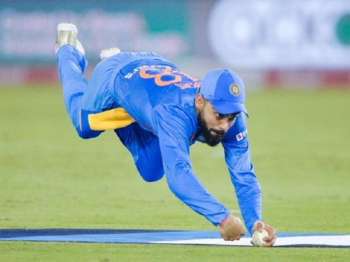 Kohli On Cusp Of Breaking Dravid's Record For Most Catches By Indian  Fielder In ODIs