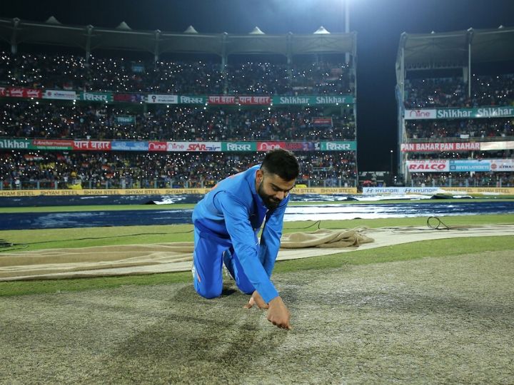 ind vs sl 1st t20 match cancelled due to wet pitch IND vs SL, 1st T20: Match Cancelled Due To Wet Pitch