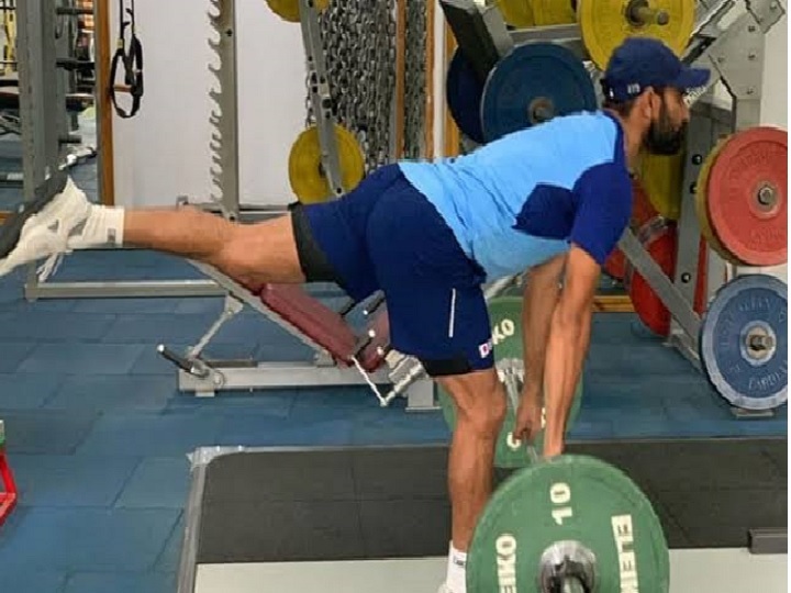 gearing up for challenges ahead shami posts pic working out Gearing Up For 
