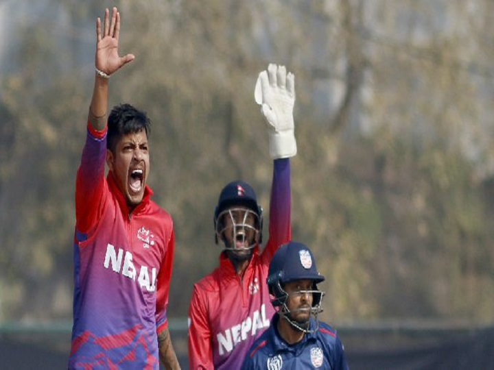 lamichhane 6 wicket haul helps nepal bowl out usa for equal lowest odi total Lamichhane 6-wicket haul Helps Nepal Bowl Out USA For Equal-lowest ODI Total