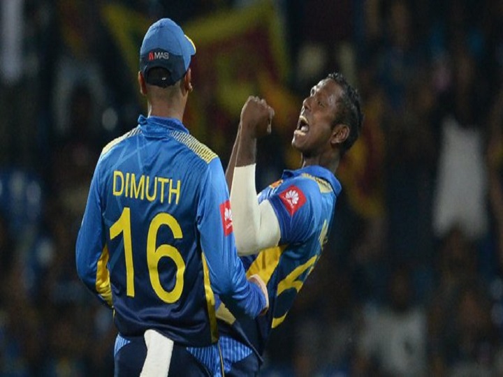 mathews 4 wicket haul helps sl beat wi in thrilling 3rd odi Mathews 4-wicket Haul Helps SL Beat WI In Thrilling 3rd ODI