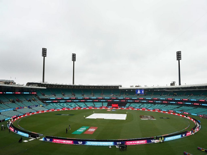 persistent rain delays start of icc womens t20 world cup semifinal between india and england Persistent Rain Delays Start Of ICC Women's T20 World Cup Semifinal Between India And England