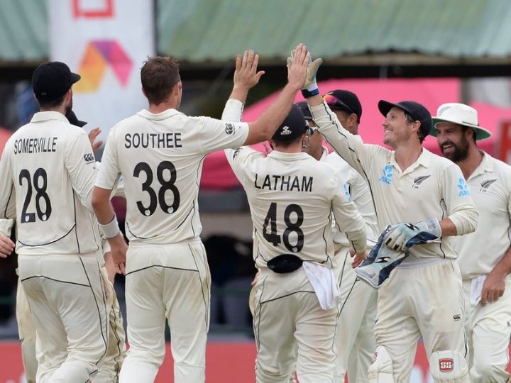 sl vs nz new zealand win by innings and 65 runs to level series 1 1 against sri lanka SL vs NZ: श्रीलंका के खिलाफ दूसरे टेस्ट में न्यूजीलैंड की धमाकेदार वापसी, आखिरी दिन पारी और 65 रनों से दी मात