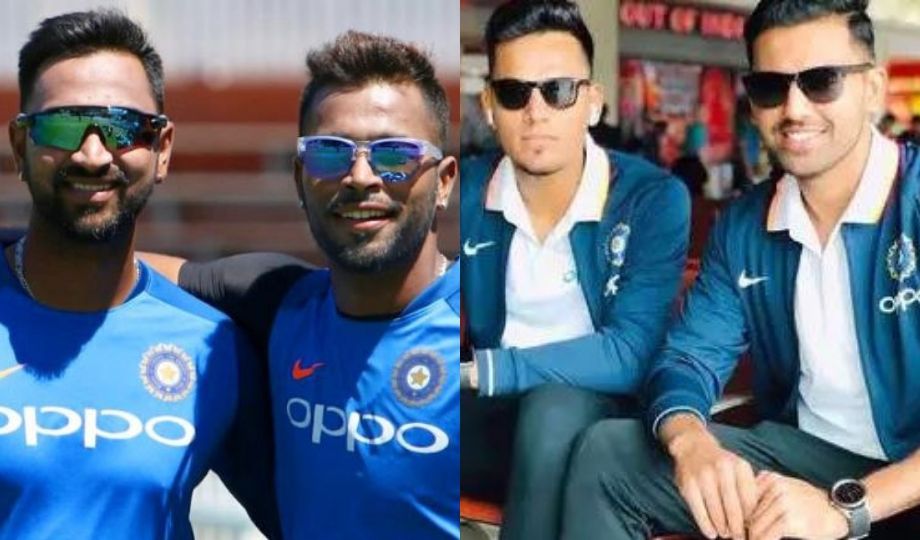 this is the first time two siblings hardik krunal and deepak rahul select to indian cricket team squad भारतीय टीम में पहली बार एक साथ मैदान पर उतरेगी दो भाईयों की जोड़ी