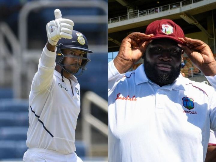 wi vs ind mayank agarwal explains why rahkeem cornwall is a promising cricketer WI vs IND: मयंक अग्रवाल ने दिन के खेल के बाद की रहकम कॉर्नवेल की जमकर तारीफ