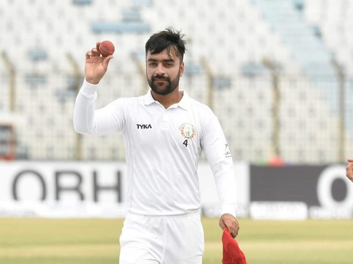 afghanistans rashid khan achieves a rare feet on his captaincy debut अफगानिस्तान के राशिद खान ने अपने पहले ही टेस्ट मैच में कप्तान के तौर पर बनाया ये बड़ा रिकॉर्ड