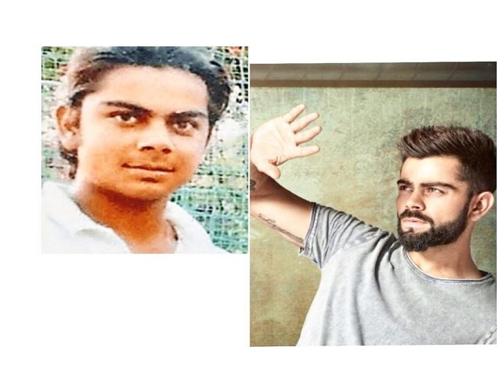 virat kohli shares throwback photo on twitter fan compares his look with tere naam salman khan विराट कोहली ने सोशल मीडिया पर शेयर की अपनी बेहद पुरानी फोटो, फैंस ने सलमान खान की फिल्म 'तेरे नाम' से की तुलना