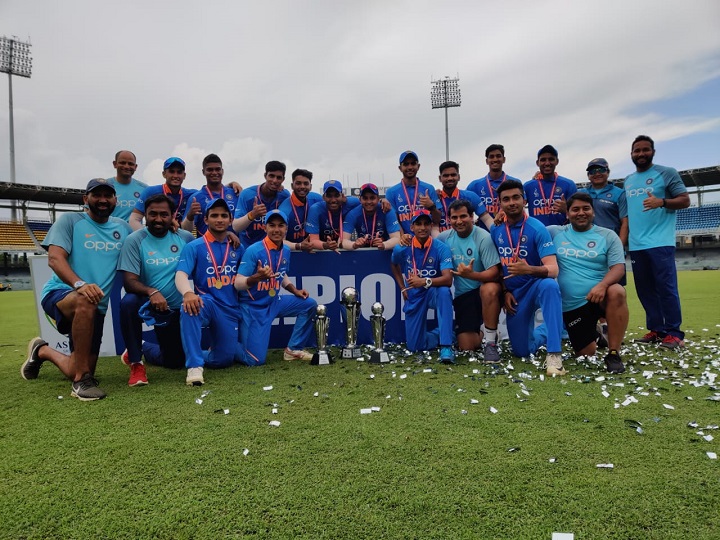 india beat bangladesh by five runs to lift u 19 asia cup title भारत ने बांग्लादेश को 5 रनों से मात देकर U-19 एशिया कप टाइटल पर किया कब्जा